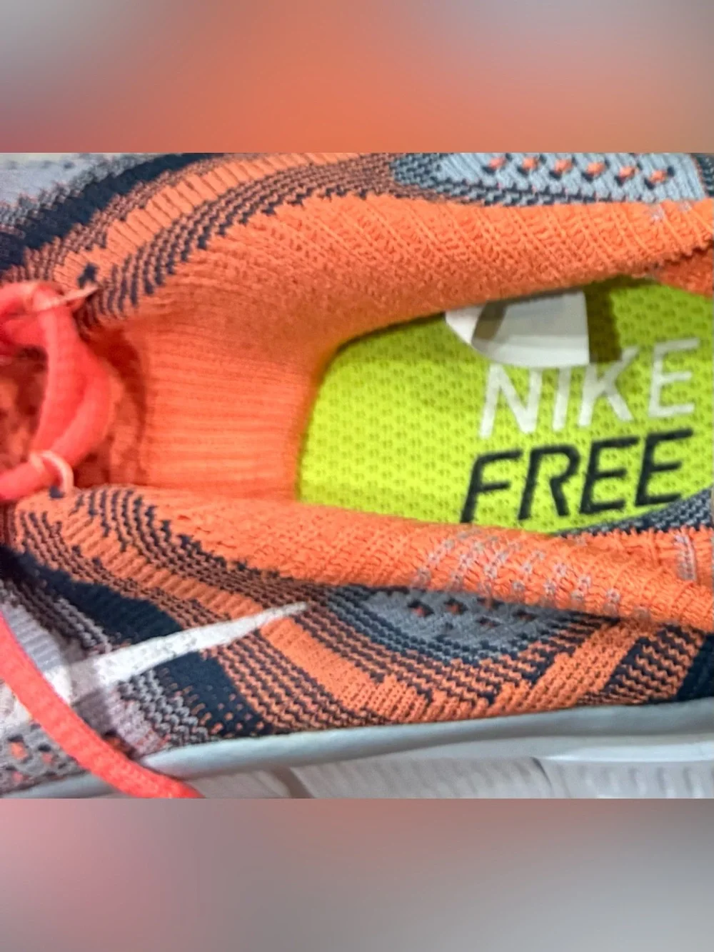 Womens NIKE “Flex Contact & 5.0 Free” Athletic Shoes, 6